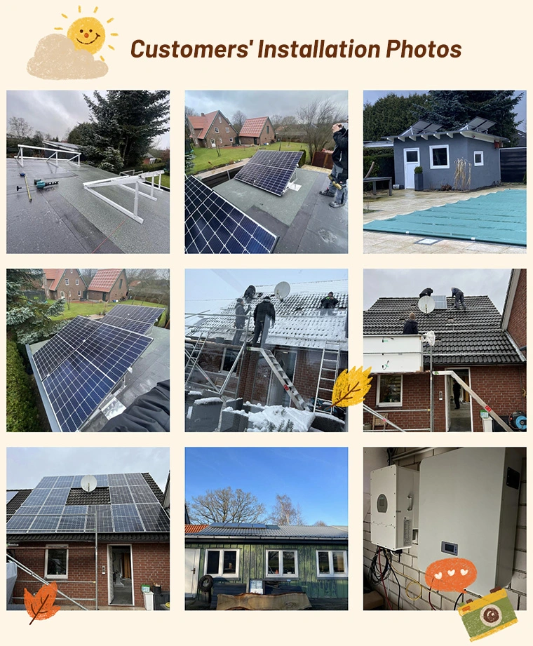 Complete off Grid Solar Power System 30kw 10kw 20kw for House Use