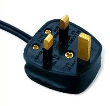 BS1363 Standard British and UK Fused Power Cord Plug Main Lead Cable with England Asta Certification