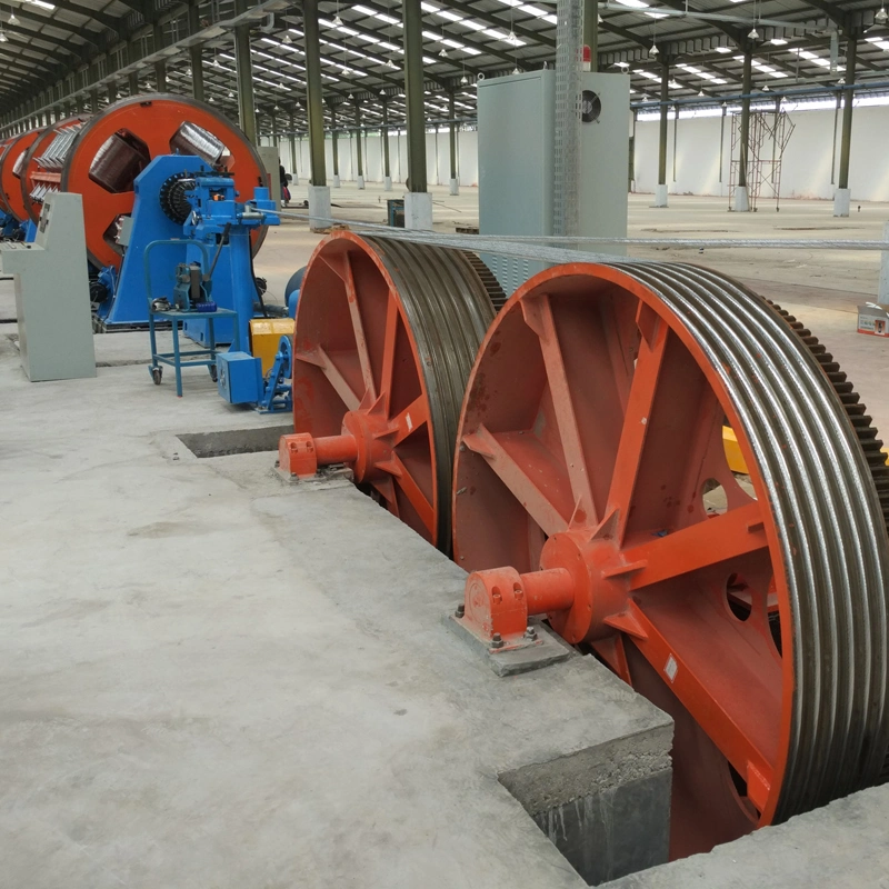 Multi Wire Copper Electrical Power Wire Cable Cable Stranding Line Making Machine