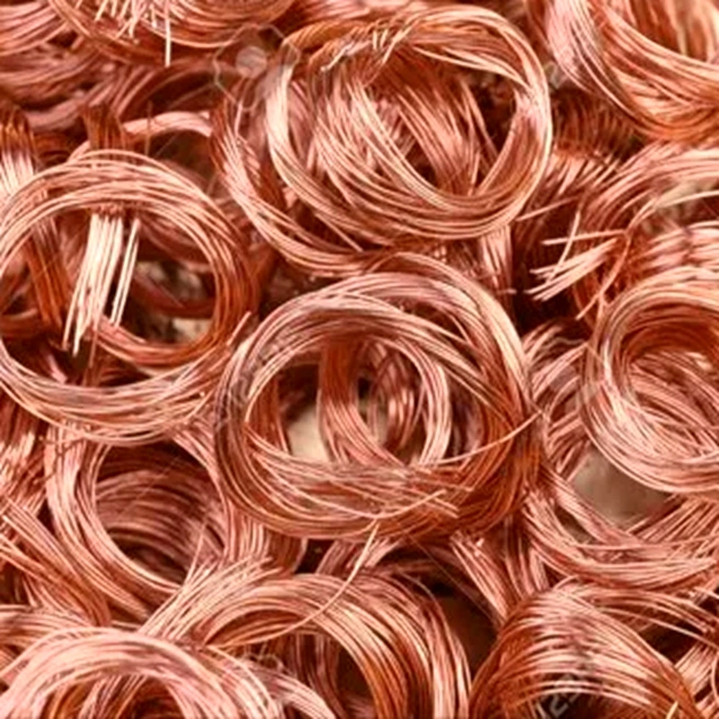 Copper Scrap 0.5mm 0.8mm Thin Welding Bare Copper Wire for Electrical