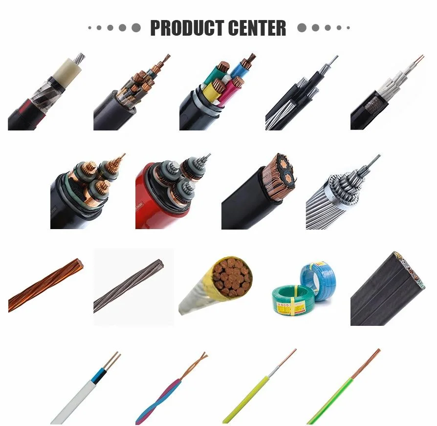 Hot Sale Electric Supplies Rvv Flexible Cable Electric Power Cable Electrical Cables Wire