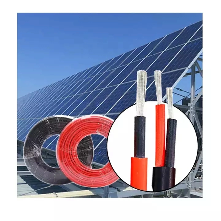 PV1-F PVC Insulation Cable UV Protect Single Core 2 Core 2.5mm 4mm 6mm 240mm2 AWG Solar Panel Solar Energy System Cable