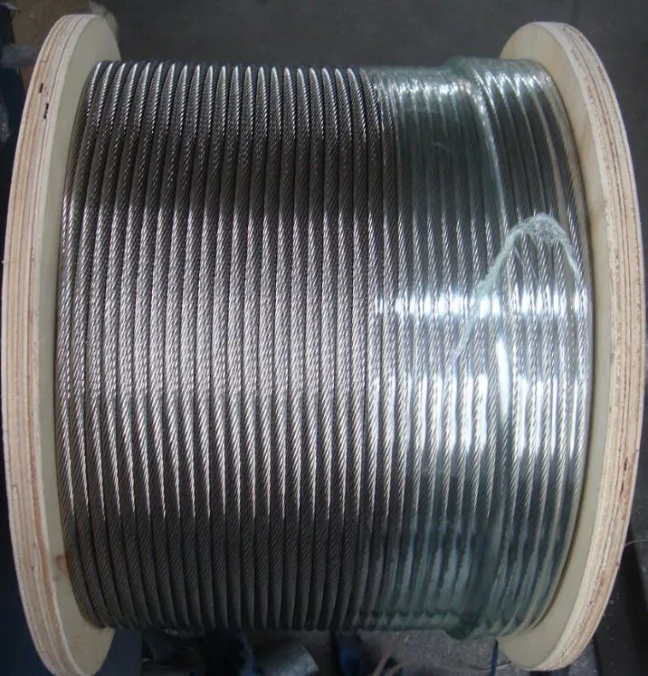 7X19 Steel Wire Rope Control Cable