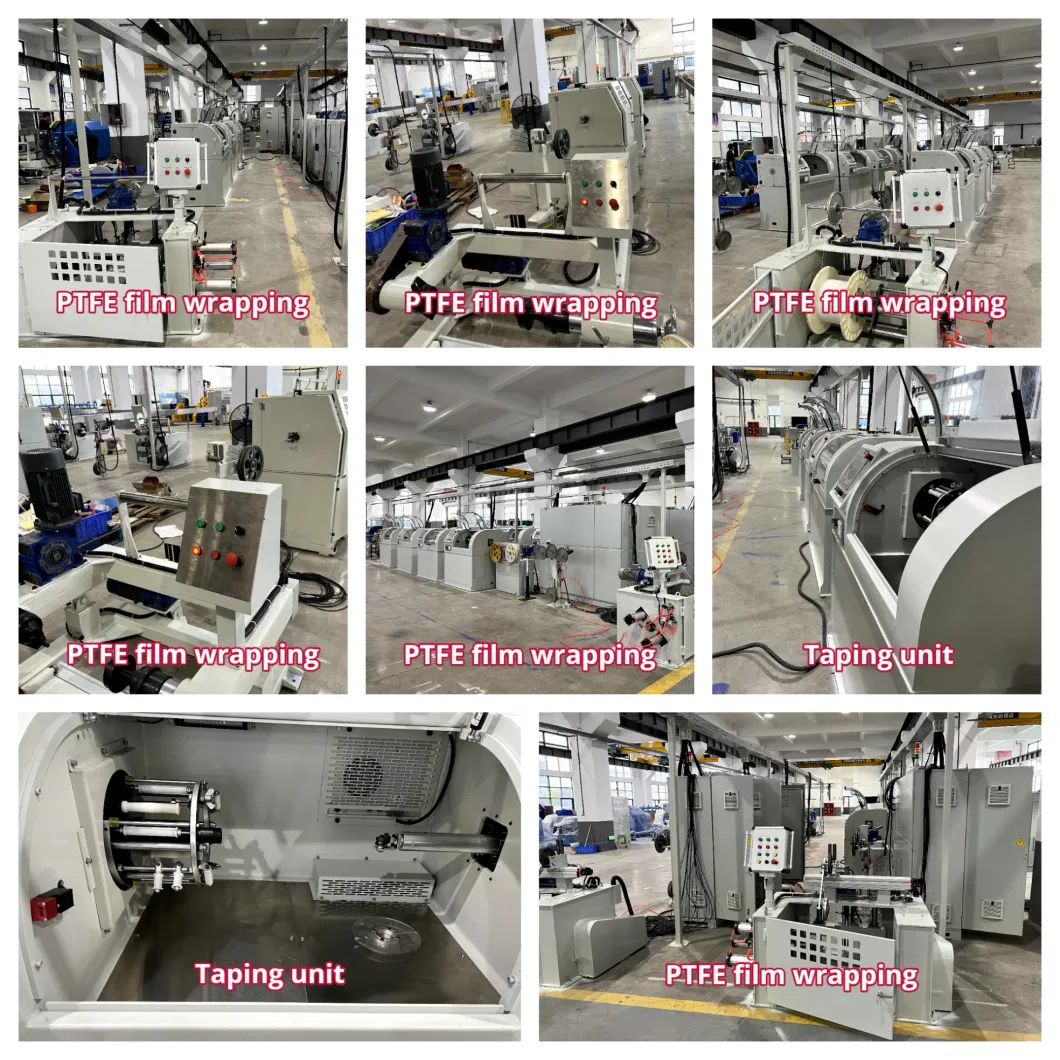 Customizable Sheathing Extrusion Line Insulation Line Extruding for Cable Wire Electrical Cable Production Line