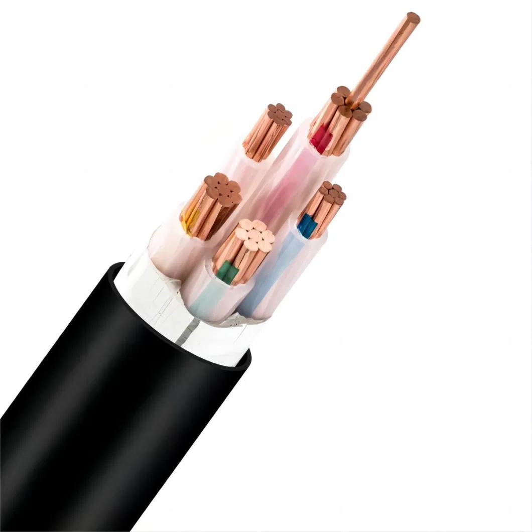 Wholesale Price Customized Size 5 Core 16mm XLPE Insulated Pve Electric Cable