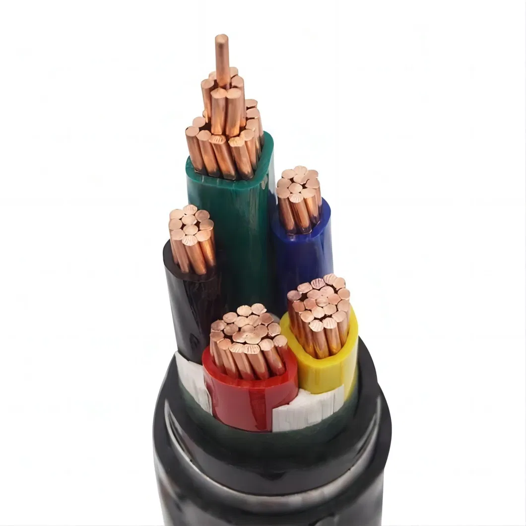 Wholesale Price Customized Size 5 Core 16mm XLPE Insulated Pve Electric Cable