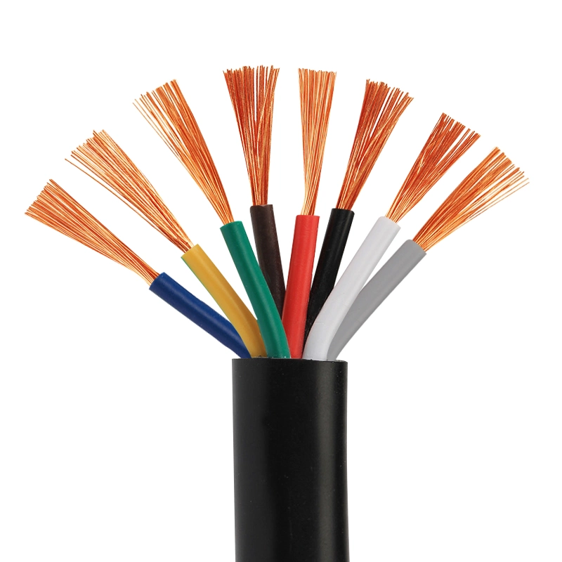 Minzan 5 Core Power Cable 4mm Solid 2.5mm 2.5 mm 1mm 16 mm 10 mm Rvv 2 mm2 Power Cable