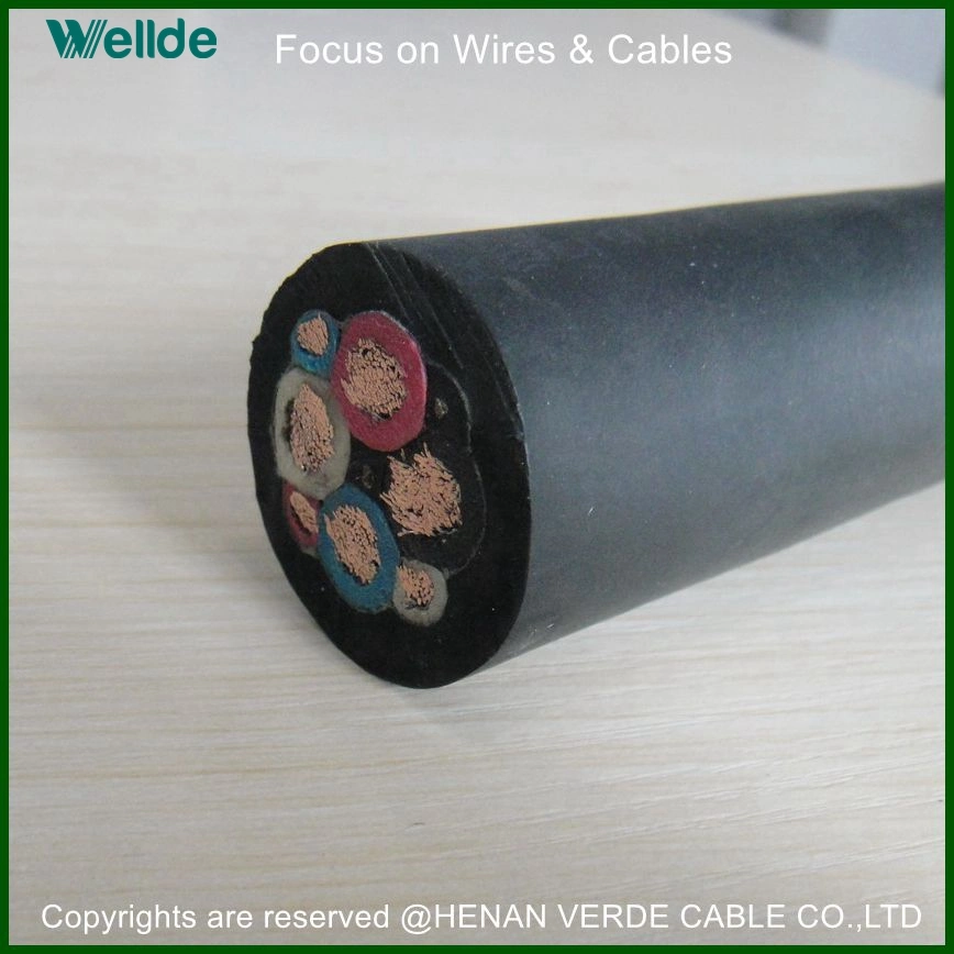 Heat Resistance Flexible Rubber Jacket Electric Welding Machine Cable