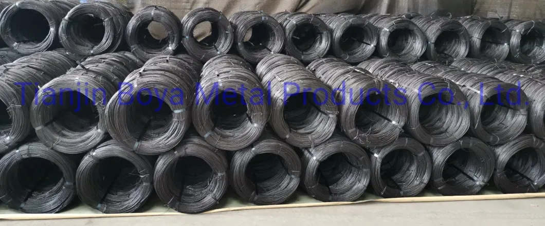 Factory Supply Black Annealed Wire with 25kg Per Coil
