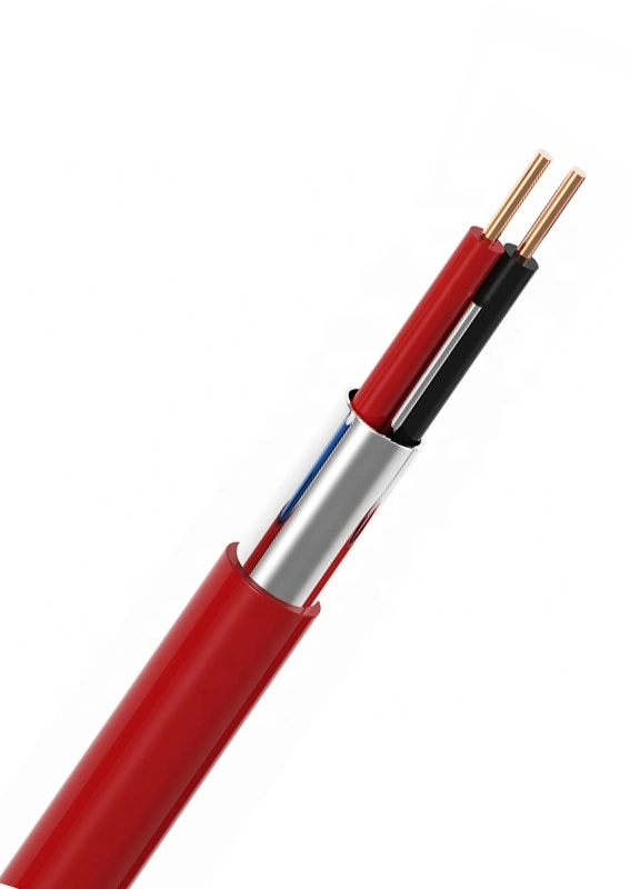 4 Core 6core 12core Unshielded Alarm Security Cable Fire Resistant Cable Red 3 Core Cable 1mm 1.5mm 2.5mm Flexible Electrical Wire Cable Fire Proof Alarm Rated
