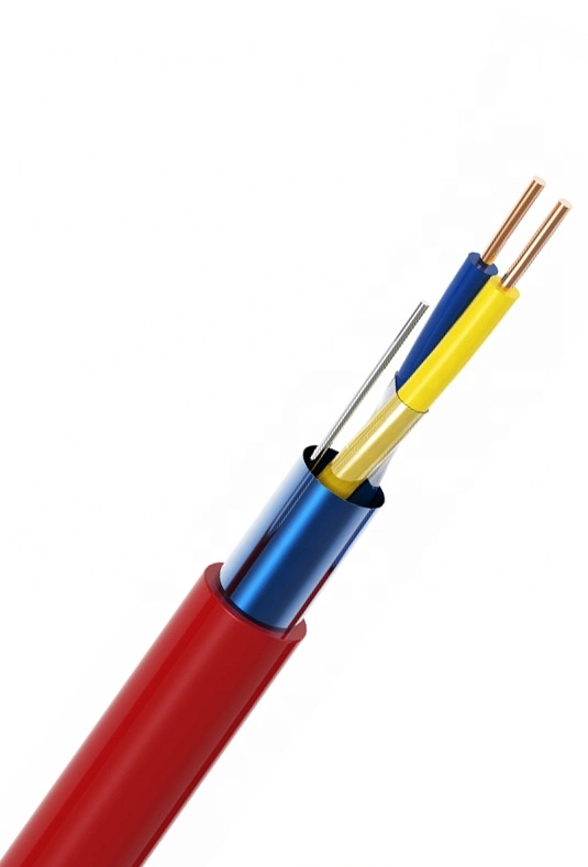 4 Core 6core 12core Unshielded Alarm Security Cable Fire Resistant Cable Red 3 Core Cable 1mm 1.5mm 2.5mm Flexible Electrical Wire Cable Fire Proof Alarm Rated
