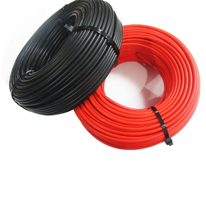 PV1-F PVC Insulation Cable UV Protect Single Core 2 Core 2.5mm 4mm 6mm 240mm2 AWG Solar Panel Solar Energy System Cable