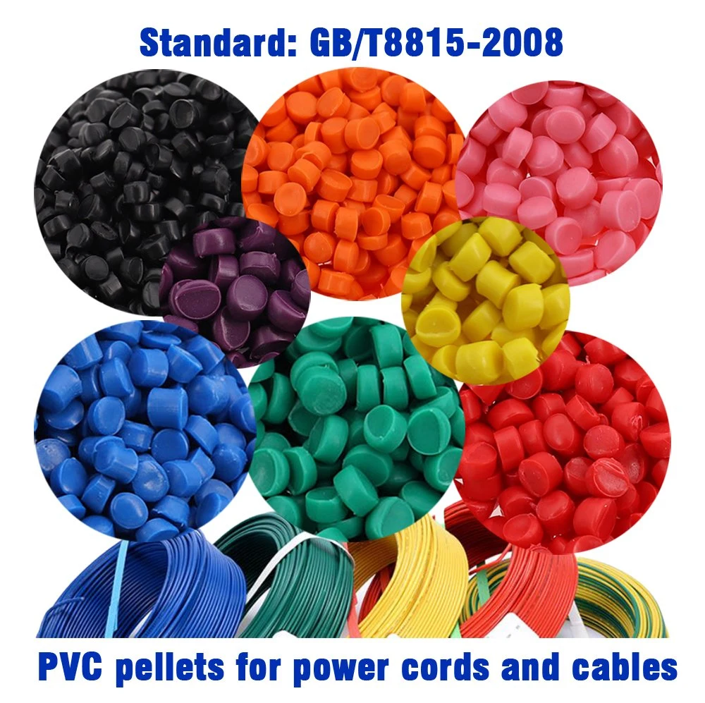 Plastic Virgin Wire Cable PVC Compound Factory Prices Electrical Cable Compound Rigid PVC Granules