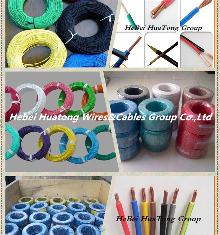 Single Core Solid Copper/Aluminum Conductor PVC Insulated BV Electric Electrical Cable