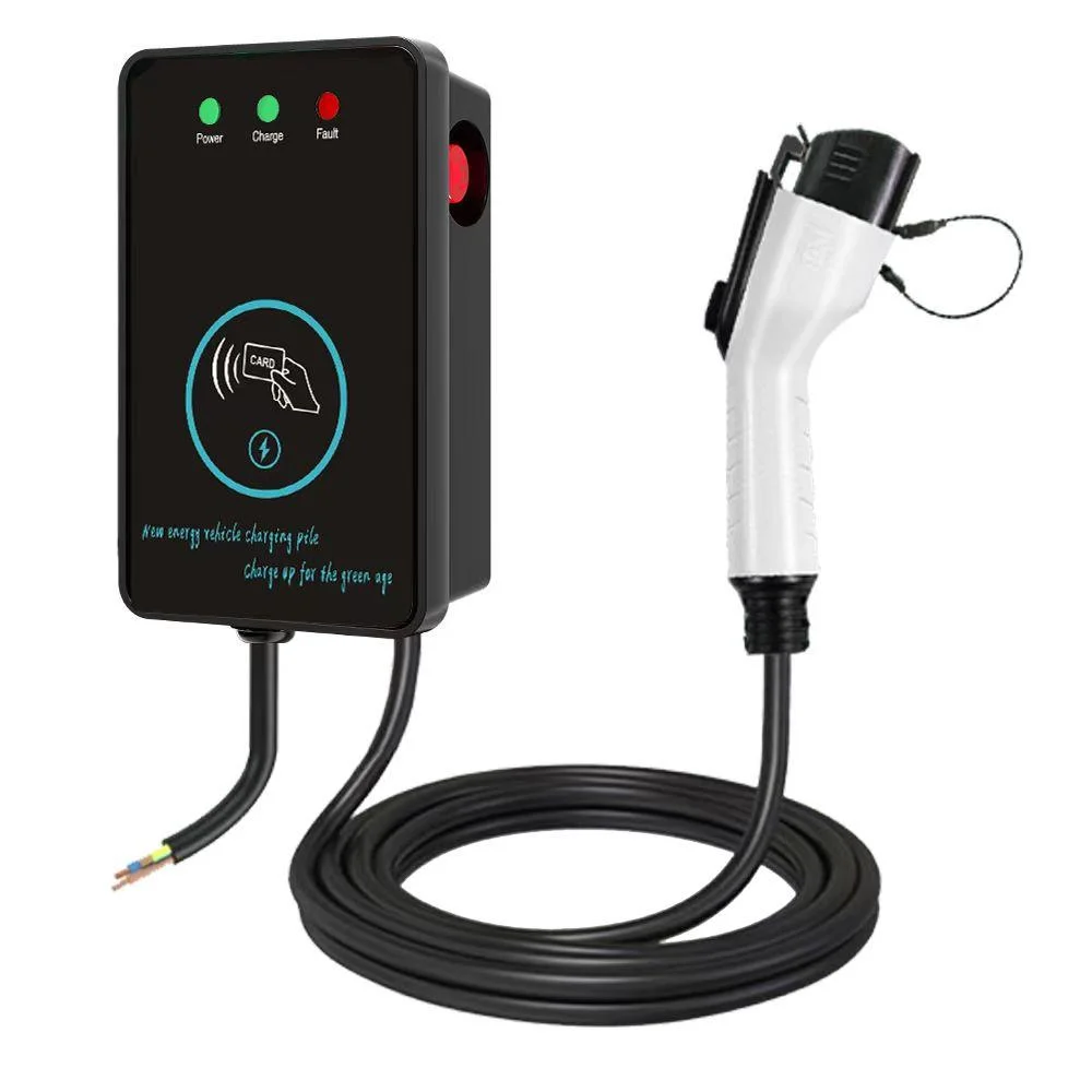 EV Car Charger AC 240V 11.5kw 48A Electric Vehicle Charing Station Indoor/Outdoor Power Supply