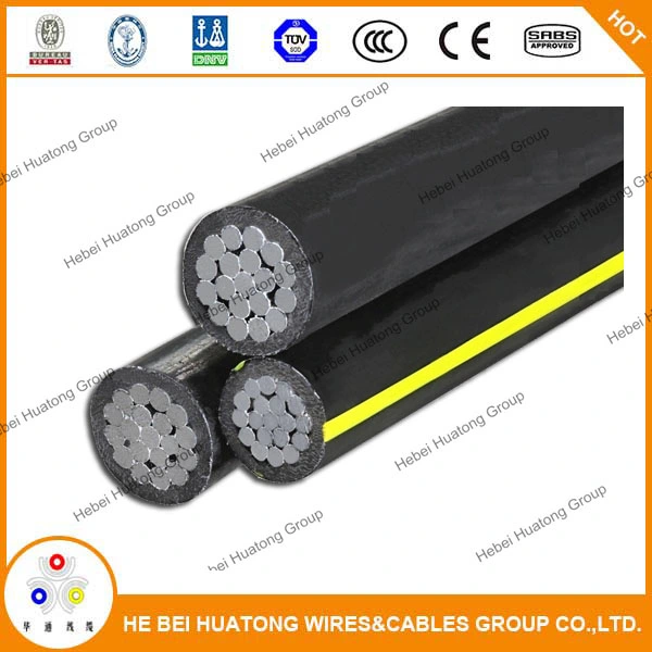 Overhead Single Conductor Covered ABC Aluminum Almond Service Drop Conductors Ab Cable Aerial Bundle Wires Bunch Price List