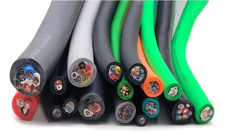 Silicone Rubber High Temperature Resistance Multicore Cable Ygc 35mm