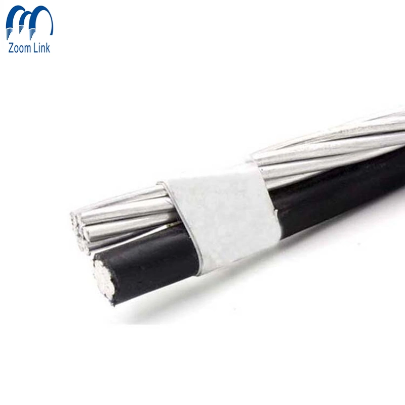 600V PE Duplex Drop Wire 6AWG Shepherd (Duplex, Triplex. Quadruplex: #6 to 4/0 AWG)