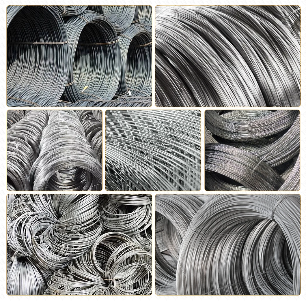 8mm Diameter Galvanized Steel Wire Electric Galvanized Iron Wire