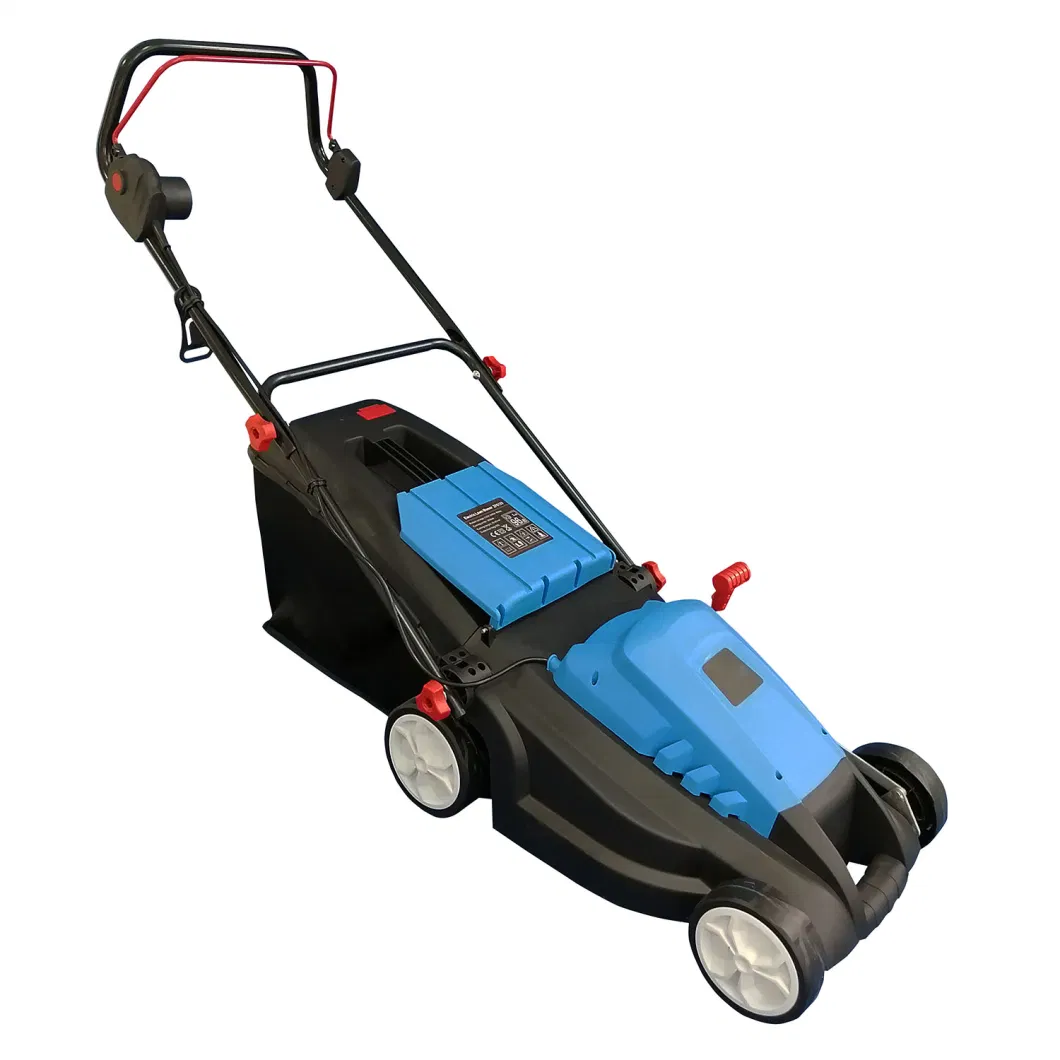 1000W Electric Lawn Mower with Induction Motor Mowing Lawn with 50cm Cable