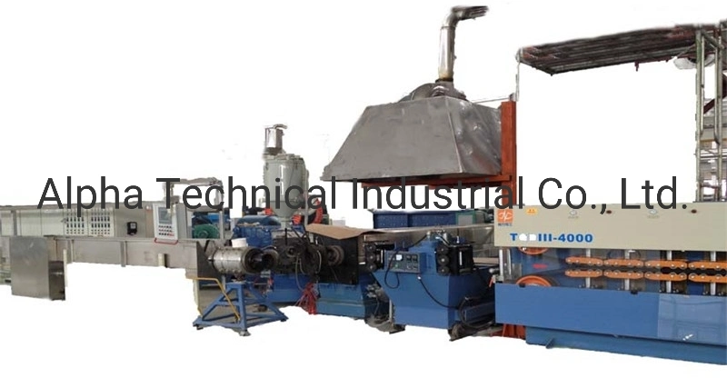 Alpha Cable Extrusion Machine, Physical Foaming Wire Making Machine for Electrical Cable Production Line