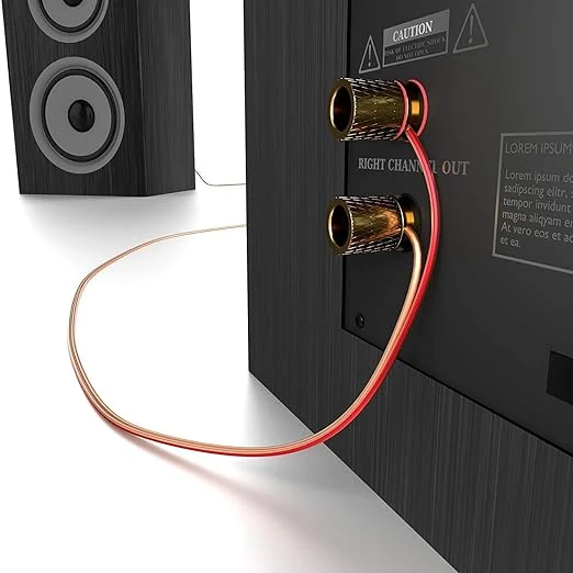 Red Black Speaker Cable Coil Roll 2X2.5mm2 Copper Tinned Copper CCA Stranded Audio Wire Cable