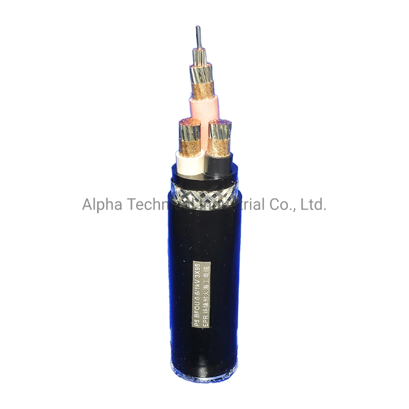 China Factory Price Heavy Duty Oil Resistant Electrical Copper Conductor Flexible Cable Rubber Sheathed Cable