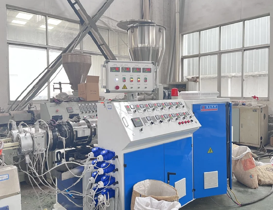 PVC Cable Channel Extrusion Line PVC Skirting Trunking Manufacturing Machine