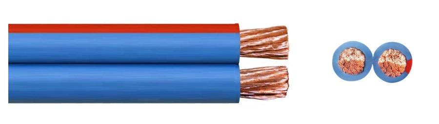 4AWG 6AWG Superflex Parallel Bonded Double Conductor Bulk Cable