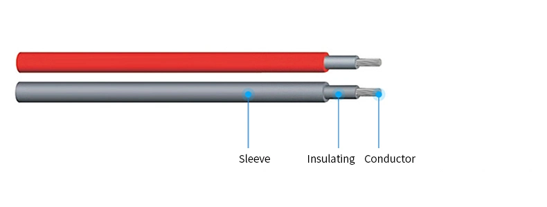 2.5mm 6mm 10mm2 16mm2 Flexible Tinner Copper Single Core XLPE Insulated Electrical Electric Wire Solar PV Cable Manufactures