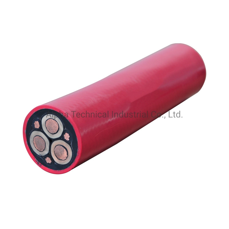 Light Rubber Insulated Copper or Aluminum Conductor Electrical Flexible Power Cable Rubber Sheathed Cable