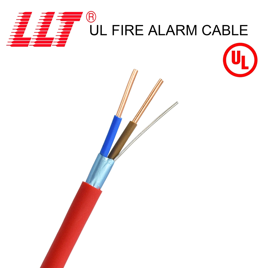 3c 2.5 Silicone Electrical Wire 2 Core Tinned Copper Wire Fire Alarm Cable for Fire Control System