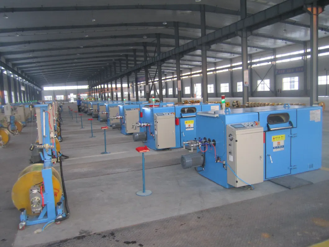 0.03-1.72mm Electrical Cable Core Copper Wire Double Twist Winding Making Bunching Machine