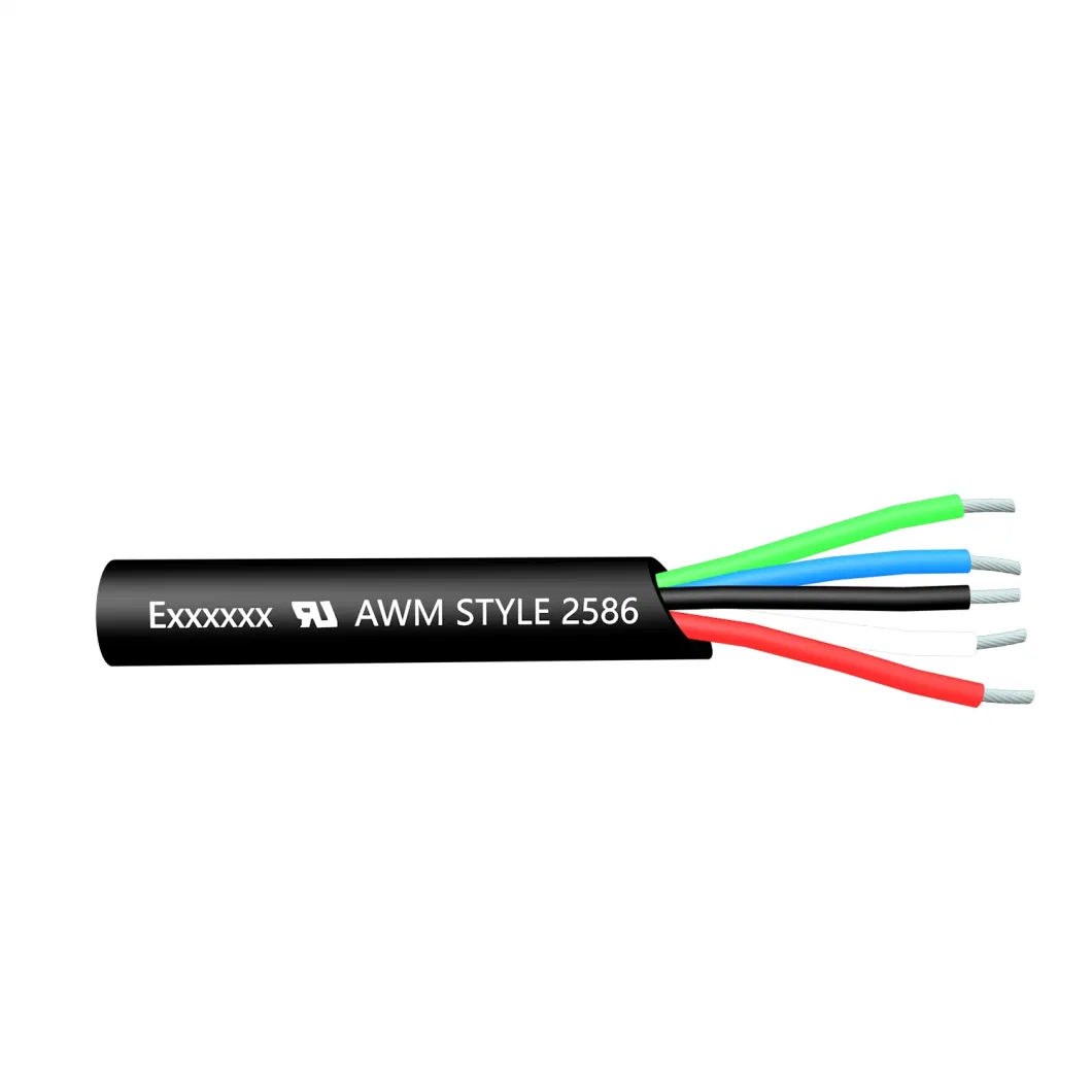 12/14AWG New Energy Unshielding Electric Electrical Appliance Wire Materials PVC Cable UL2586