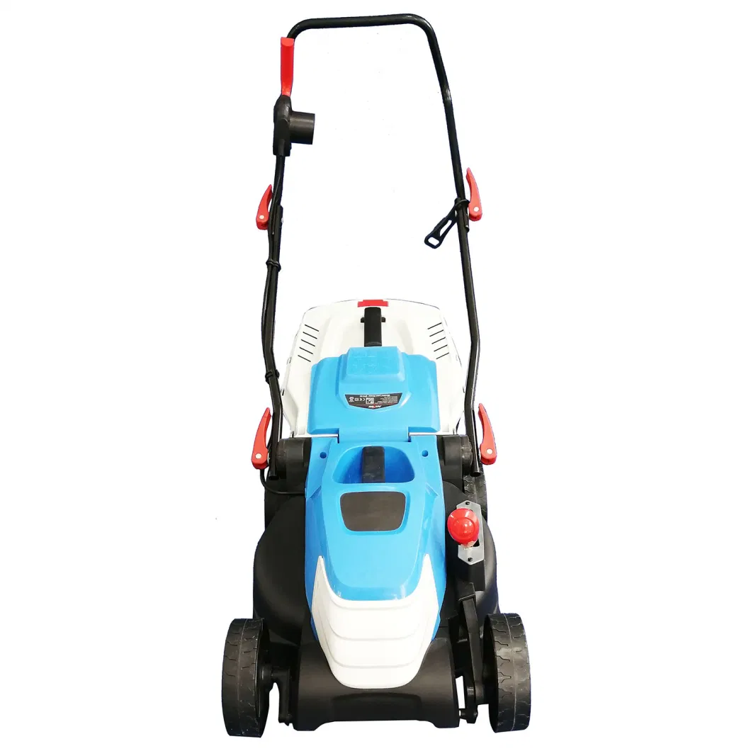 1000W Electric Lawn Mower with Induction Motor Mowing Lawn with 50cm Cable