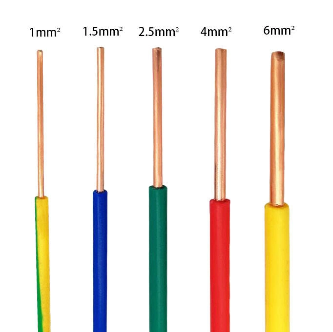 Factory Sale AS/NZS Cable 1.5 mm 2.5 mm 1.5~6mm2 PVC Solid Copper House Wiring Electrical Cable