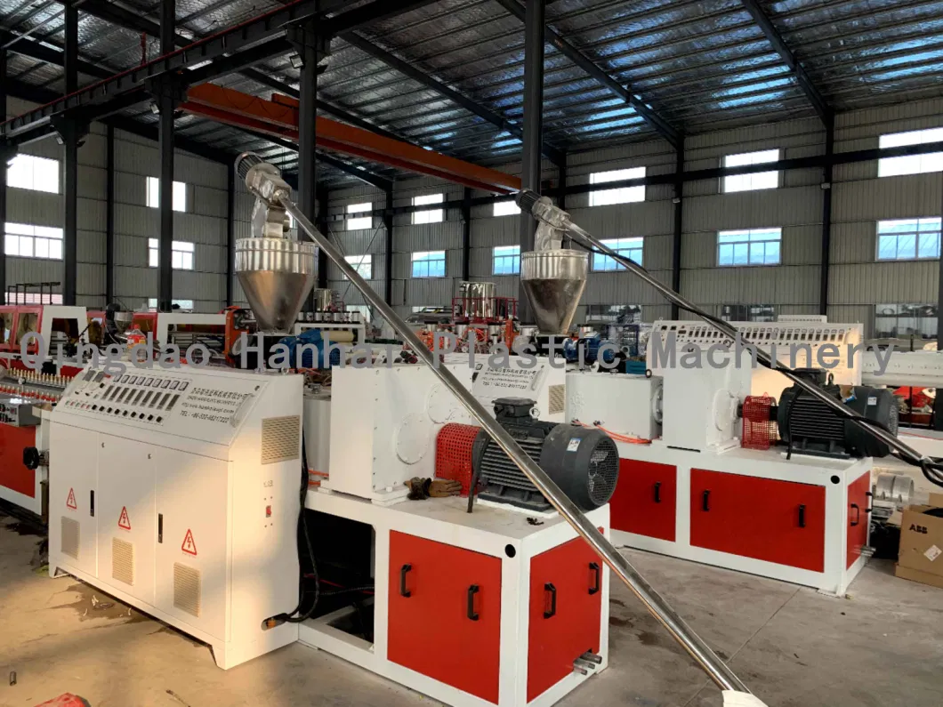 PVC Corner Bead Gutter Cable Trunking Ceiling Panel Board Production Line Windowsill Door Frame Fence Manufacturing Machine