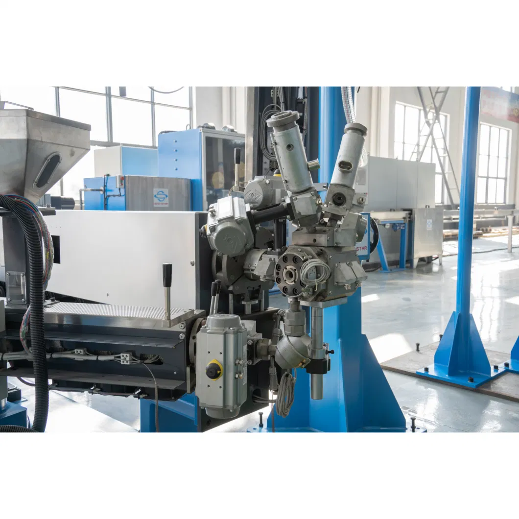 Wire and Cable Jacket Sheath PE PVC Extruding Extruder Extrusion Making Machine