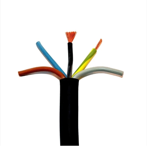 Rubber Jacket Flexible 3G 1.0mm H05rn-F Rubber Cable Lamp Type 2.5 Sq. mm Core 3 Core 300/500V Soow