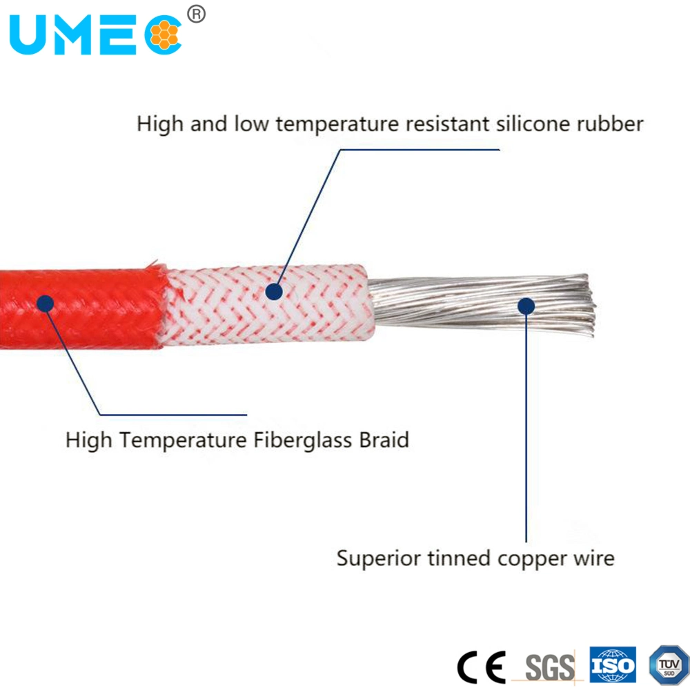 Electrical Silicone Insulation Fiberglass Layer Cable 300/500V 0.5 0.75 1 1.5 2.5 4 6mm2 Sif/Gl Cable Wire