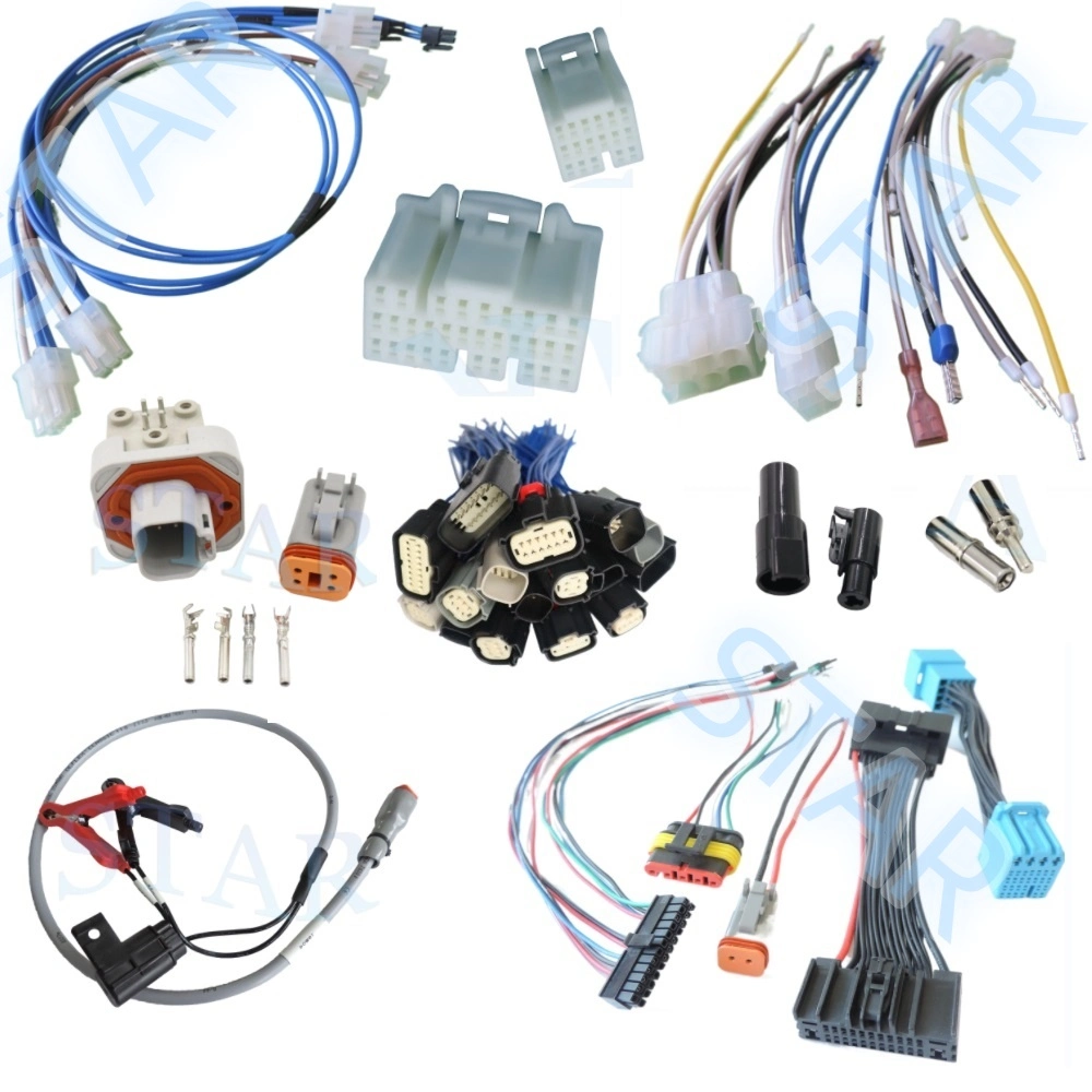 Customized Automotive New Energy Wire Harness Electric Vehicle Braking System EV Wire Energy Storage Battery Connection Wire Harness