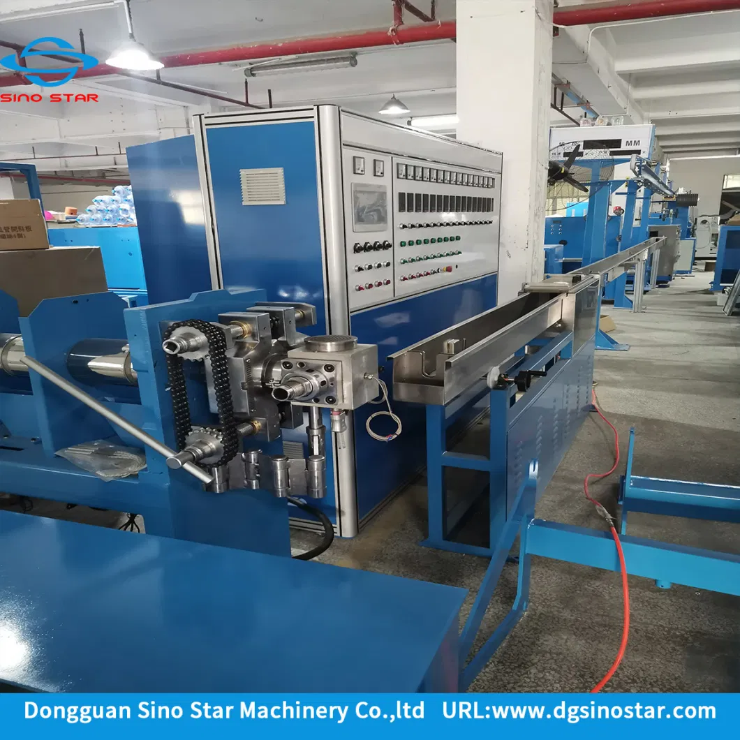 Wire Cable Extruder Extruding Extrusion Making Equipment Production Line
