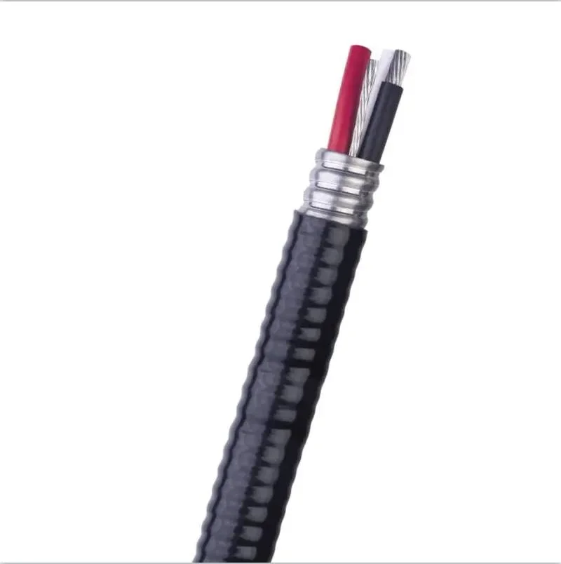 cUL Listed 1569 Metal Clad Cable Copper Conductor Aluminum Armor Electrical Wires