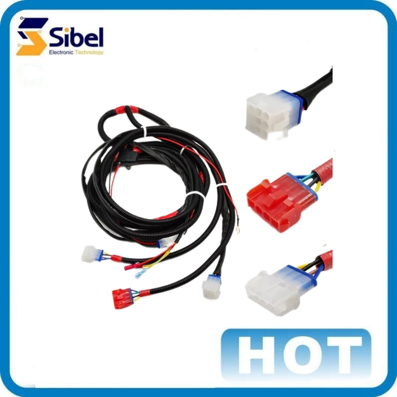 Auto Car Electrical Cable Assembly Battery Wiring Harness with High Quality