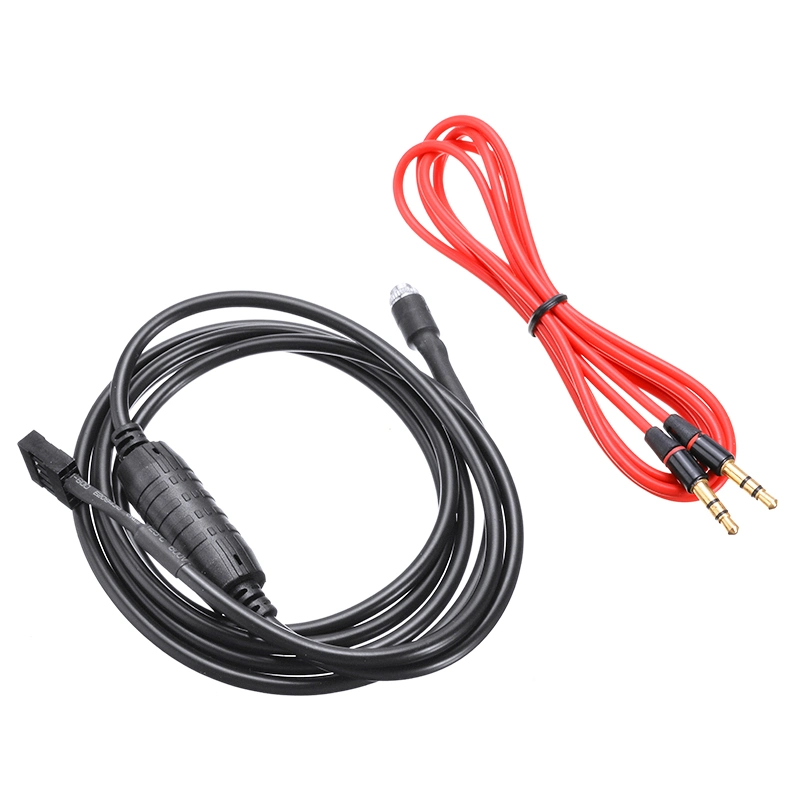 3.5 mm to 3.5mm Auxiliary Audio Cable 3.5mm Jack Car Audio Aux Cables Input Interface Adapter Cables Fit for BMW E46 98-06