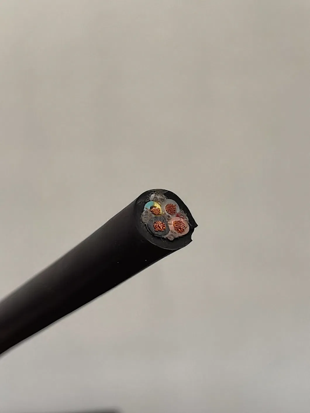 Rated Voltage 450/750V Copper Conductor Superflex Heavy-Duty Rubber Sheathed Flexible Cable