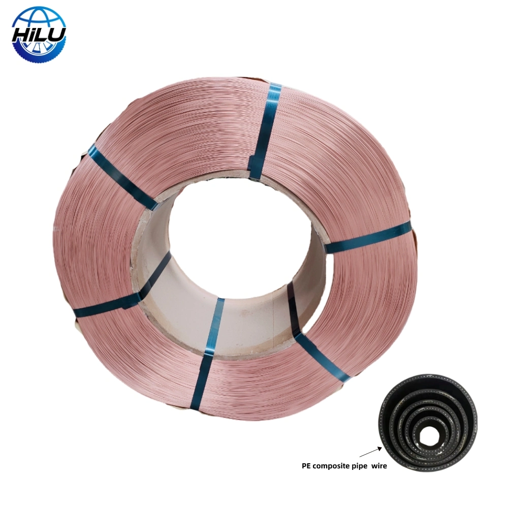 Made in China High Carbon Bronze Coated Steel Bead Wire for Tire Production Raw Material