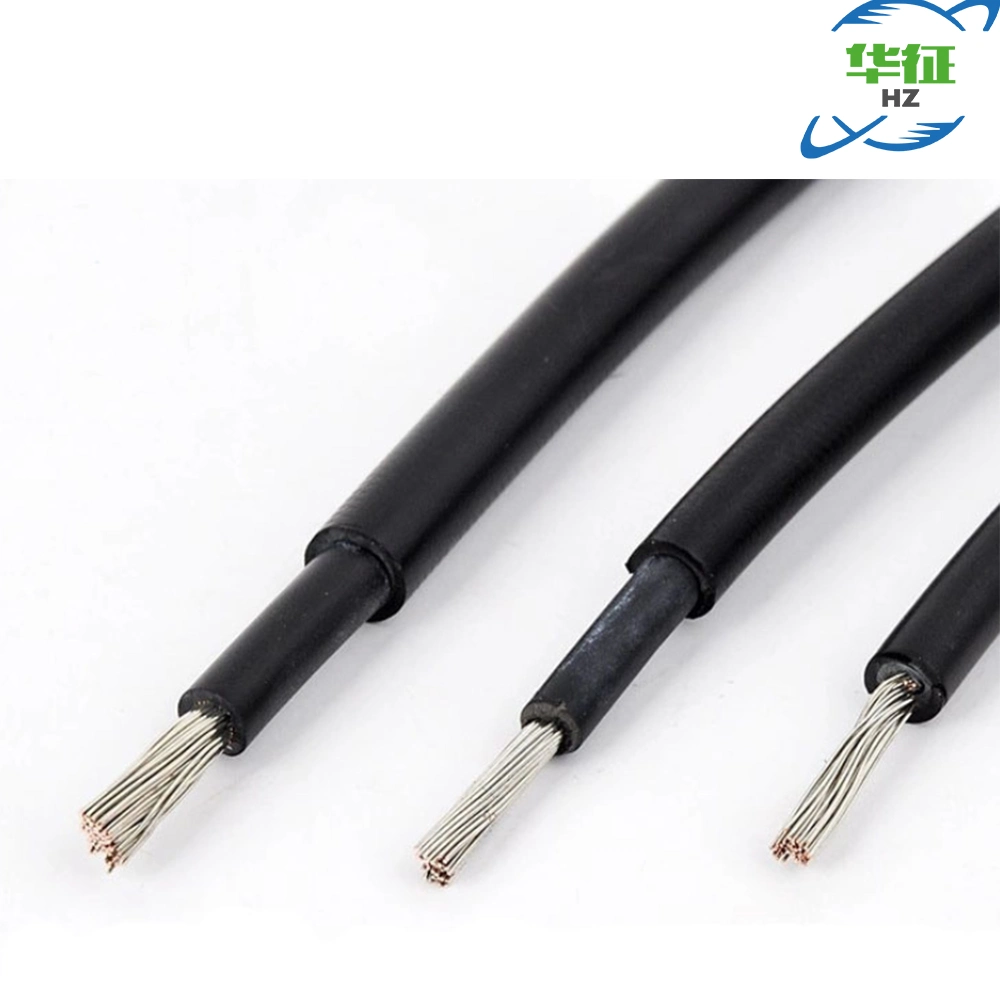 New Energy Solar Power Cable H1z2z2-K /PV1-F Twin Solar Cable 4mm, 6mm Solar PV Cable