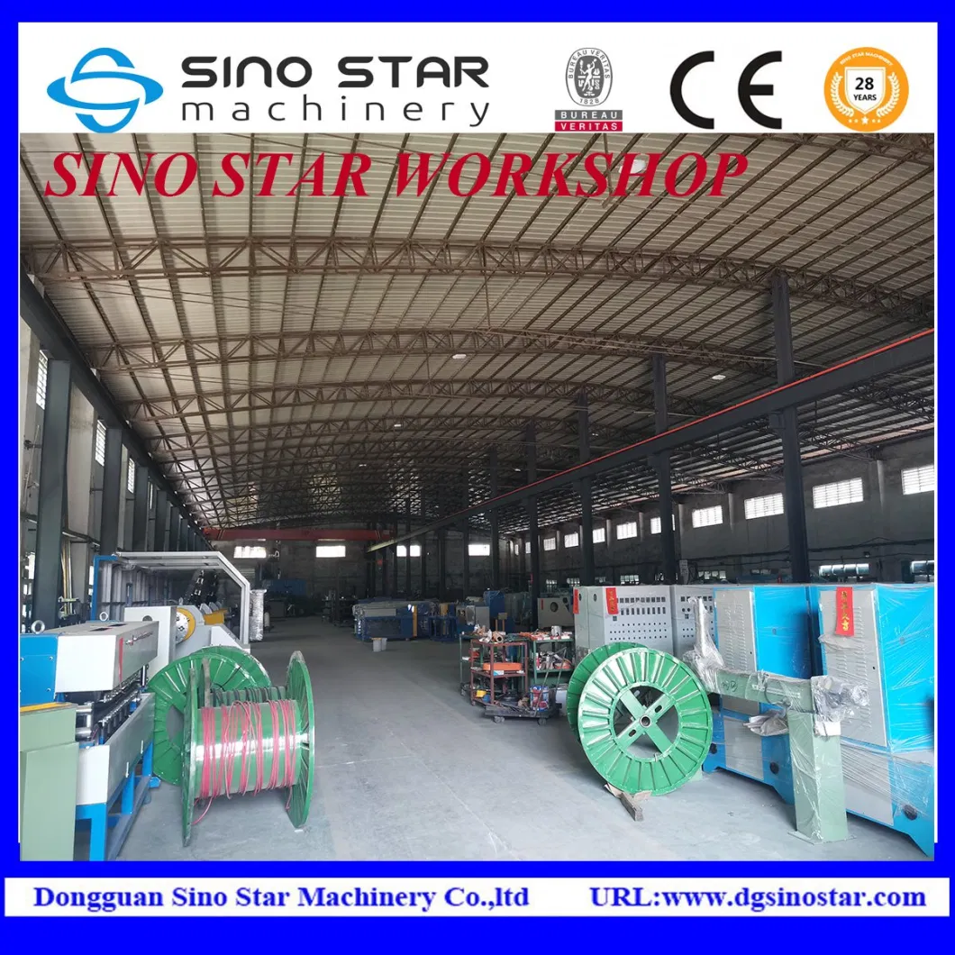 Electric Copper Wire and Cable Extruder Extruding Extrusion Line Making Machine