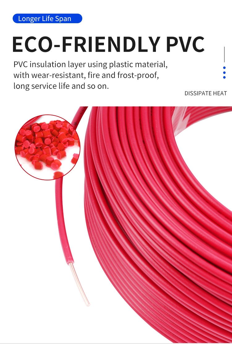 High Quality PVC Solid Copper House Wiring 2.5mm Electrical Cable Twin and Earth Flat Cable and Wire